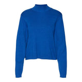 Vero Moda AWARE Vmnika Long sleeves Highneck Knit Vma in Blue