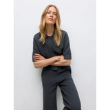 Vero Moda Awukno Knit Cardigan In Grey
