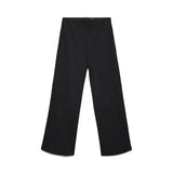Vero Moda Vmberlin Mid Waist Trousers In Grey