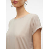 Vero Moda AWARE VMAVA T-Shirt In Beige