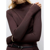 Vero Moda Awula Top In Chocolate