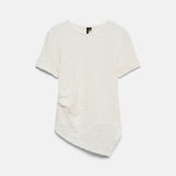 Vero Moda VMALISSIA Top In Snow White