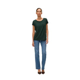 Vero Moda VMAVA PLAIN T-Shirt In Pine Grove