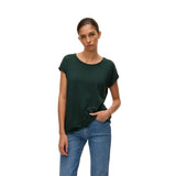 Vero Moda VMAVA PLAIN T-Shirt In Pine Grove