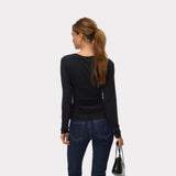 Vero Moda VMAVA T-Shirt In Black