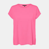 Vero Moda VMAVA T-shirt In Pink Cosmos