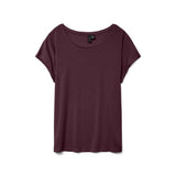 Vero Moda Vmava T-shirt In Winetasting