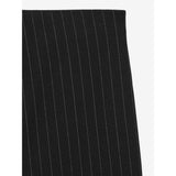 Vero Moda VMBERLIN Mid Waist Trousers In Obsidian