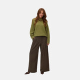 Vero Moda VMBOOM Knitted pullover In Sphagnum