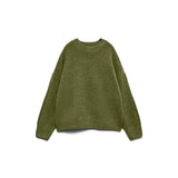 Vero Moda VMBOOM Knitted pullover In Sphagnum