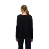 Vero Moda VMBREEZE Knitted Pullover In Black