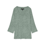 Vero Moda  VMBRIANNA 3/4 V-neck Blouse Boo In Green