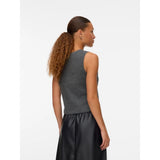 Vero Moda Vmbrisa Knitted Vest In Grey