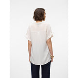 Vero Moda VMBUMPY Shirt In White