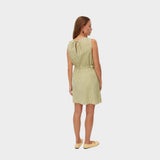 Vero Moda VMCAMILLA Short Dress In Green Gingham Incorrect