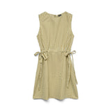 Vero Moda VMCAMILLA Short Dress In Green Gingham Incorrect
