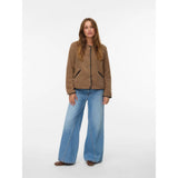 Vero Moda Vmcandice Short Jacket In Fossil