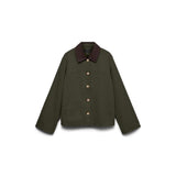 Vero Moda VMCHELSEAPOPPY Jacket In Forest Night