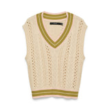 Vero Moda VMCONSTANCE SL V-Neck Vest In Birch