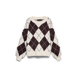 Vero Moda VMDOFFY Jaquard Knitted Pullover In Birch
