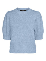 Vero Moda Vmdoffy Knitted Pullover In Blue