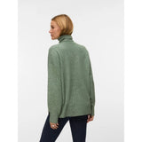 Vero Moda Vmdoffy Knitted Pullover In Laurel Wreath