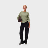 Vero Moda VMDOFFY Knitted Pullover In Sphagnum