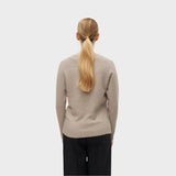 Vero Moda VMDOFFY Pullover In Brown / Sepia Tint