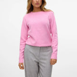 Vero Moda VMDOFFY Pullover In Rose