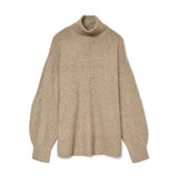Vero Moda Vmdoffy Roll Neck Pullover In Sepia Tint
