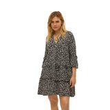 Vero Moda VMEASY 3/4 Short Dress In Black