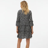 Vero Moda VMEASY 3/4 Short Dress In Black