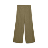 Vero Moda Vmelly Cord Pants In Grape Leaf