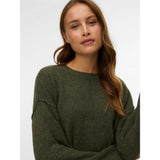 Vero Moda Vmesti Pullover In Grape Leaf