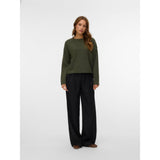 Vero Moda Vmesti Pullover In Grape Leaf