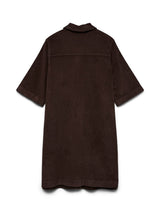 Vero Moda Vmfenja Short Dress In Chocolate Torte