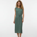 Vero Moda VMFILLI Midi Dress In Laurel Wreath