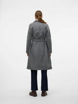 Vero Moda Vmfortuneaya Coat In Grey