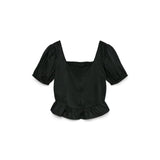 Vero Moda VMFRIBA Short Top In Black