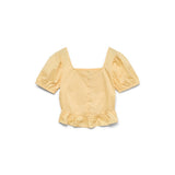 Vero Moda VMFRIBA Top In Golden Haze