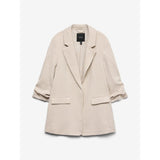 Vero Moda VMFRIDA Blazer In Oatmeal
