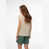 Vero Moda VMGINA T-shirt Oatmeal