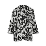 Vero Moda VMJESMILO Loose Blazer In Silver Lining