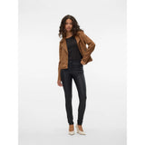 Vero Moda VMJOSE Jacket In Cognac