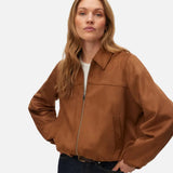 Vero Moda VMJOSEIDA Short Jacket In Cognac