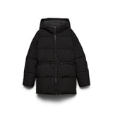 Vero Moda VMKYRA Drawstring Puffer Jacket In Black