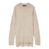 Vero Moda Vmlefile Knitted Pullover In Birch