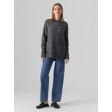 Vero Moda Vmlefile Oversize Boxy In Grey