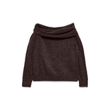 Vero Moda Vmlovely Knitted Pullover In Chocolate