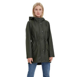 Vero Moda VMMALOU Rain Coat In Peat